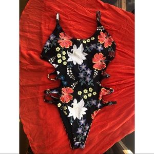 Byrd’s of Paradise Sexy Cutout one piece swimsuit